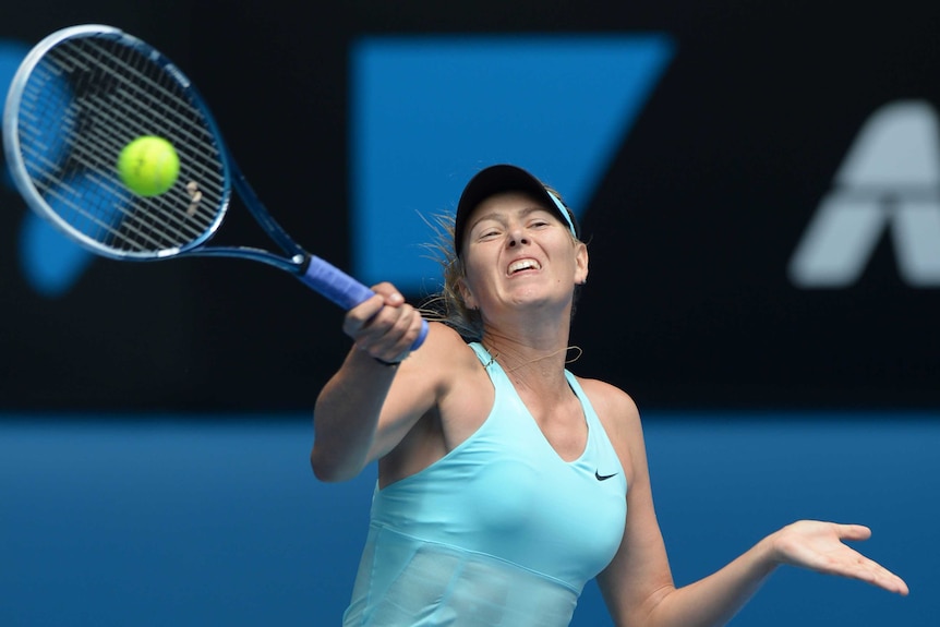 Maria Sharapova wins third round Australian Open match