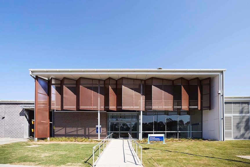 Exterior of a prison facility