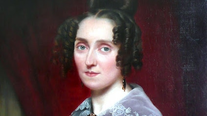 Portrait of French composer Louise Farrenc