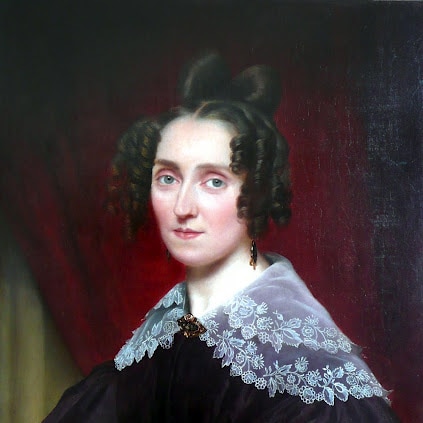 Portrait of French composer Louise Farrenc