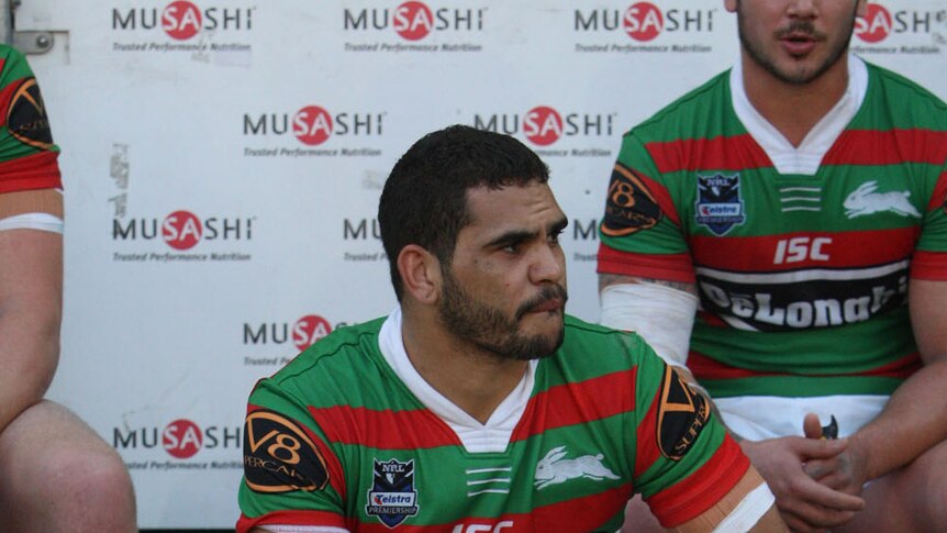 On ice ... Greg Inglis won't play any further part in the season.