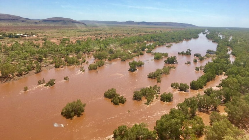 Yarrie Station floodplains in the Pilbara