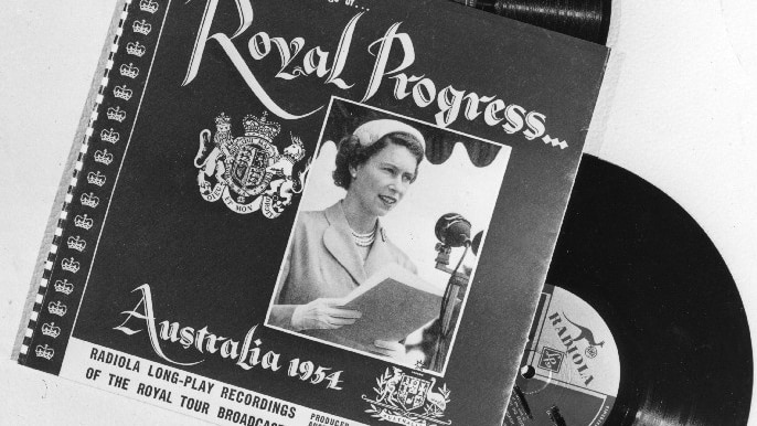 Queen Elizabeth souvenir record