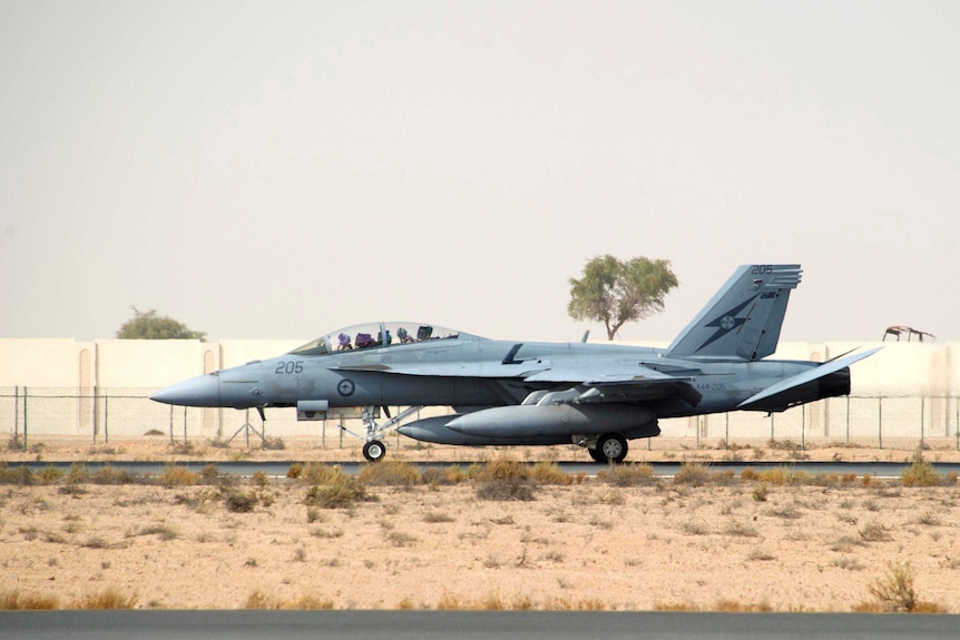 Australia has sent eight Super Hornet fighter jets to the United Arab Emirates.