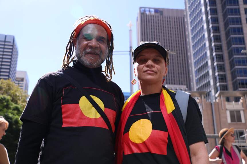 an indigenous man and woman