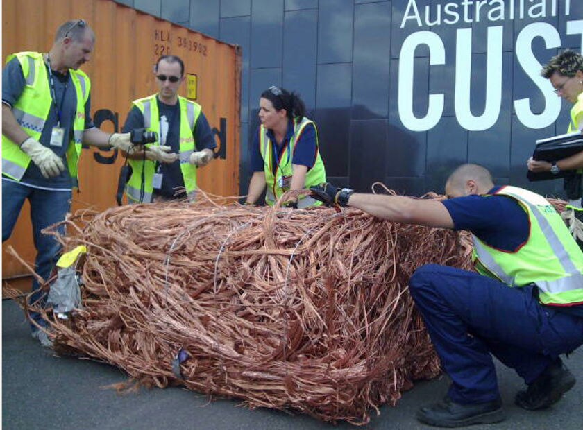 Stolen copper worth $3m seized in raid - ABC News