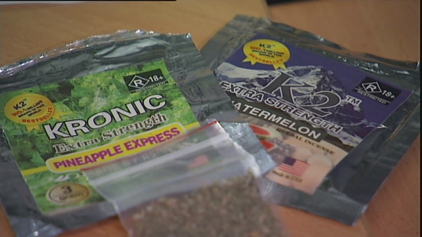Synthetic drugs Kronic and K2.