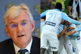 Composite of Steven Lowy and Melbourne City