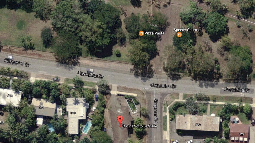 Google Maps has erroneously labelled a home in Darwin as a pizza restaurant.