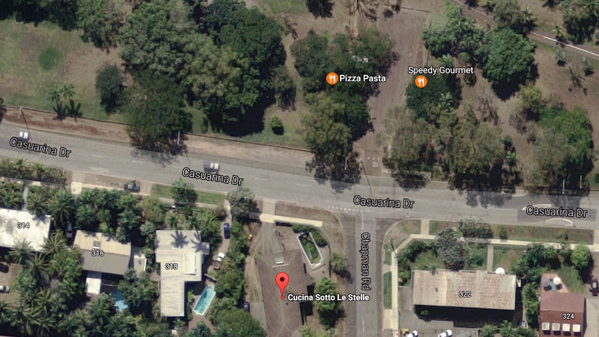 Google Maps has erroneously labelled a home in Darwin as a pizza restaurant.