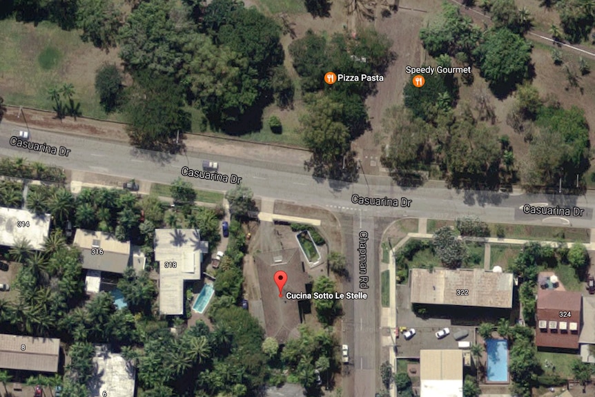 Google Maps has erroneously labelled a home in Darwin as a pizza restaurant.