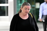 Helen Gregg leaves court