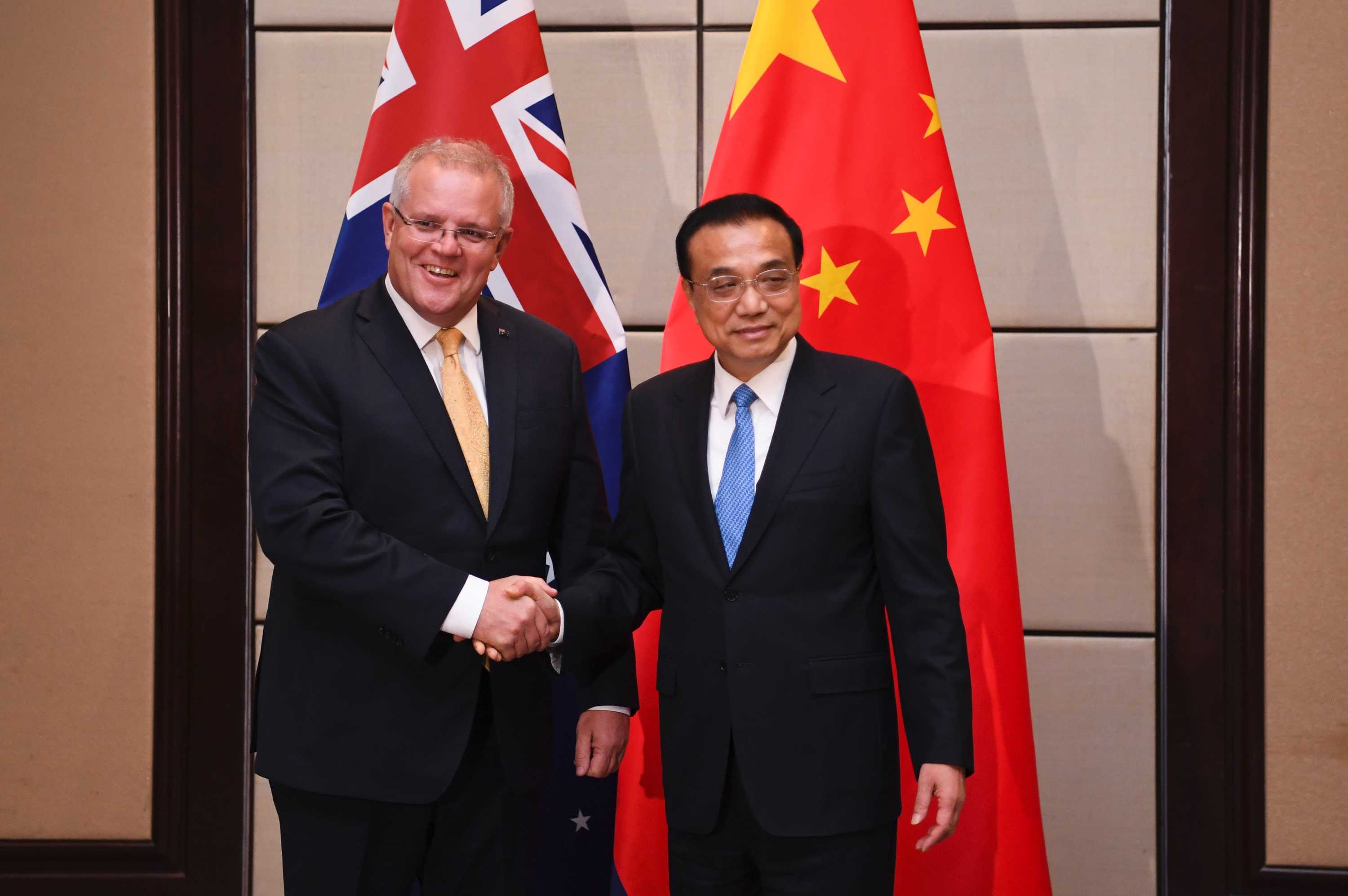 Scott Morrison Meets Chinese Premier As Australia Hopes To Emerge From ...