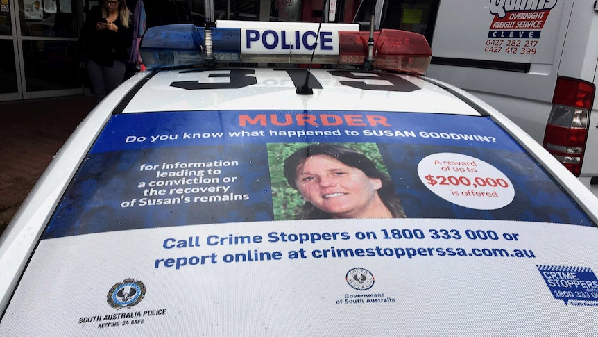 SAPOL patrol car billboard