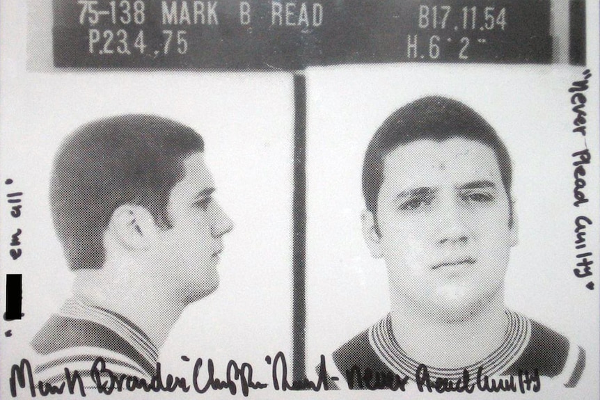 Mugshot of Mark 'Chopper' Read