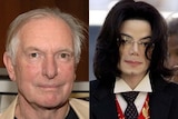 Modern-day geniuses? Australian director Peter Weir (L) and pop singer Michael Jackson.