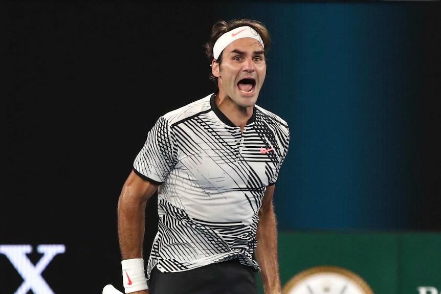Productos lácteos sirena Reunir Australian Open: Roger Federer says his comeback win over rival Rafael  Nadal trumps 18th major title - ABC News