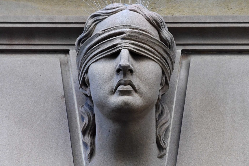 A closeup of a statue.