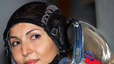 Descending to Earth: Ms Ansari says she hopes to go into space again.