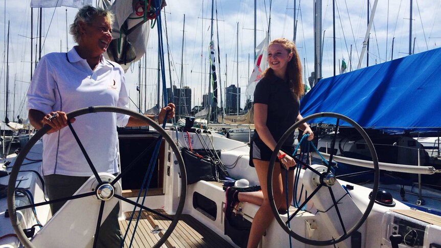 Skippers of the future set sail on harbour