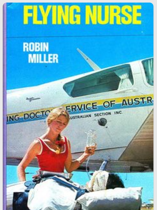 The cover of Robin Miller's autobiographical flying nurse