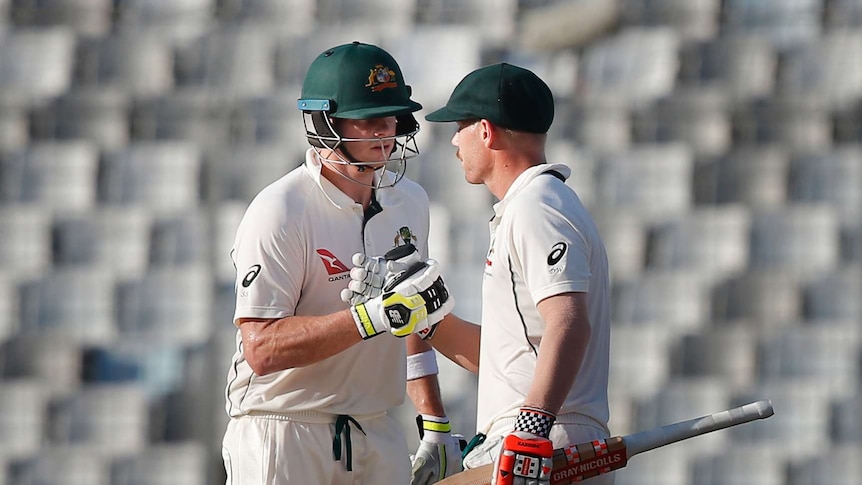 Steve Smith and David Warner