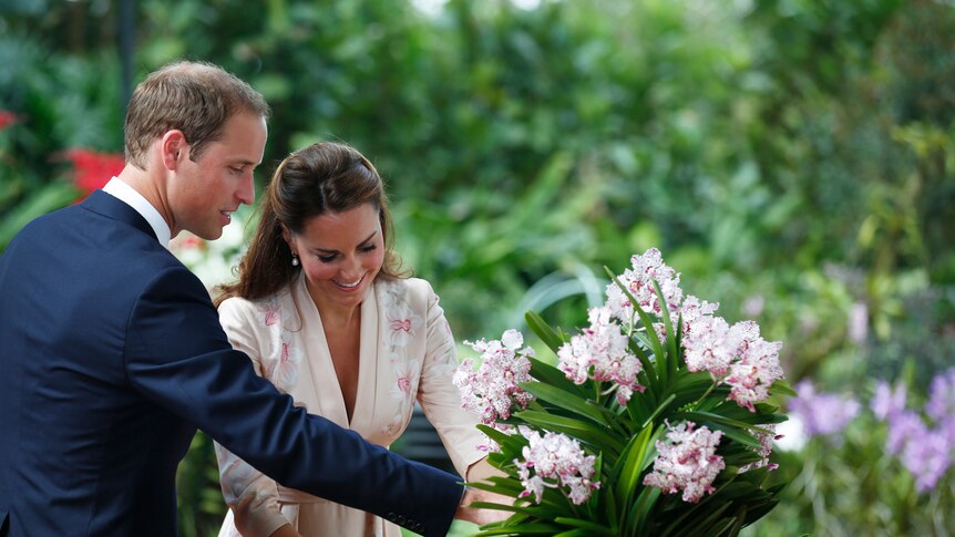 Prince William and Catherine visiting Singapore