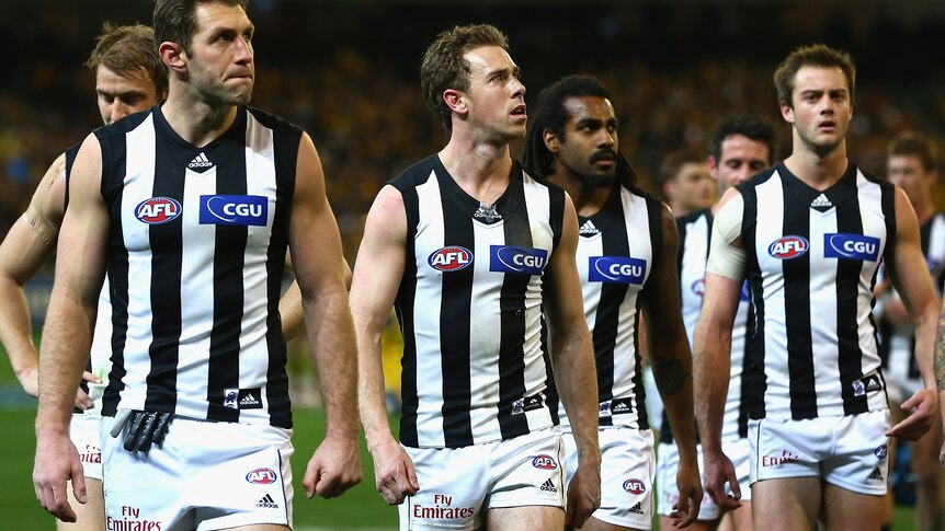 Nick Maxwell is unlikely to play again before the grand final, should the Pies make it.