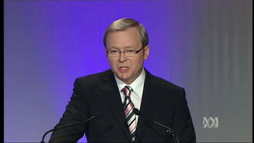 Howard, Rudd outline aims for government - ABC News