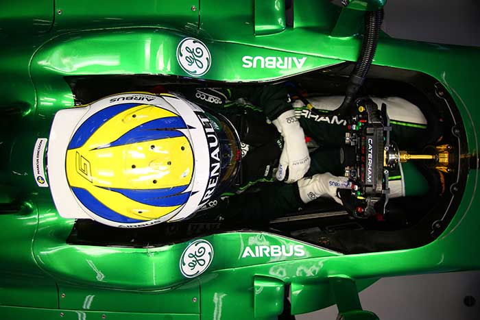 Marcus Ericsson at the Chinese Formula One Grand Prix, April 2014