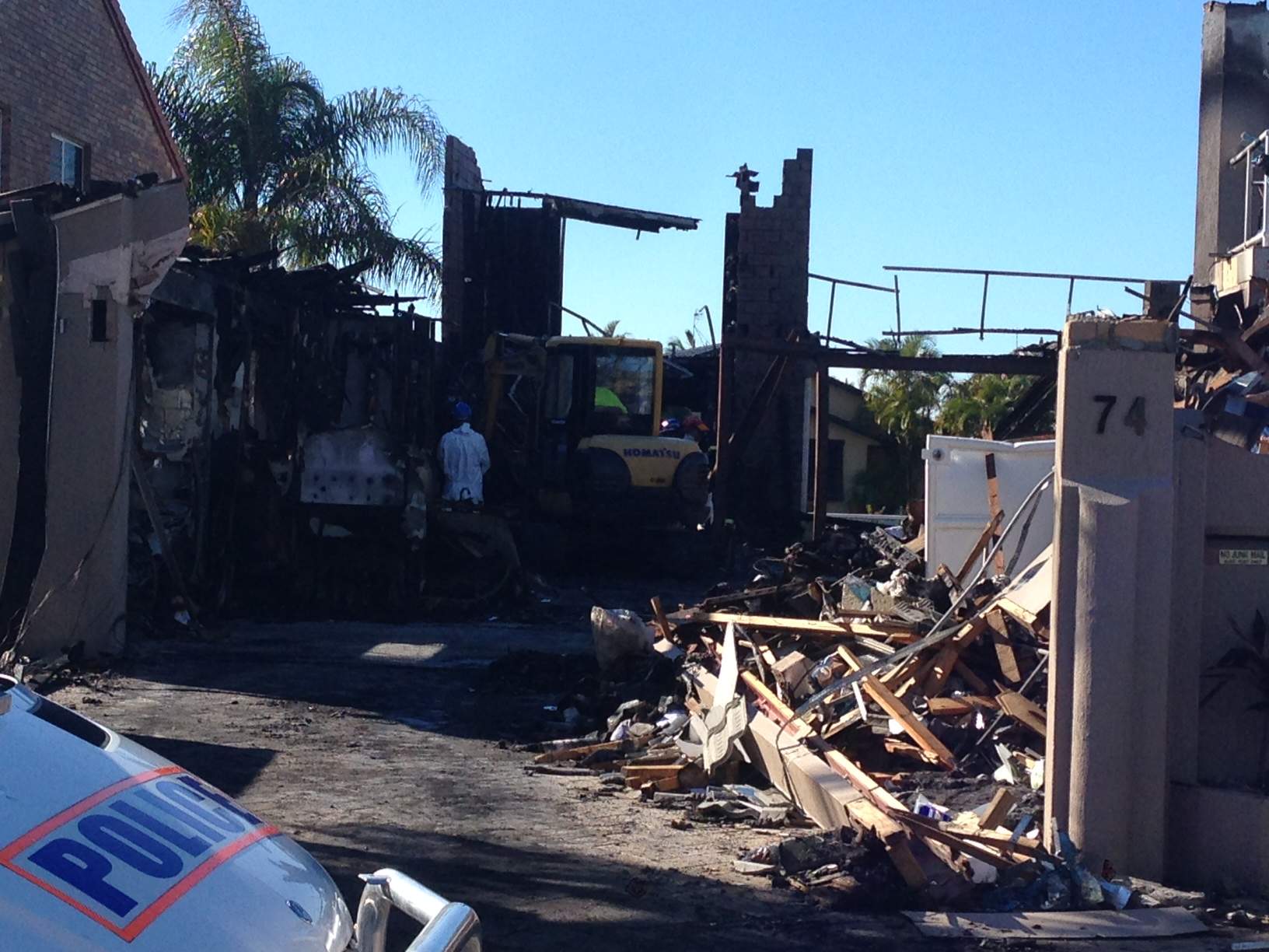 Body found buried beneath rubble three days after house burned to the ...