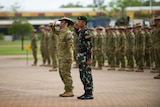 Indonesian troops train on Australian soil