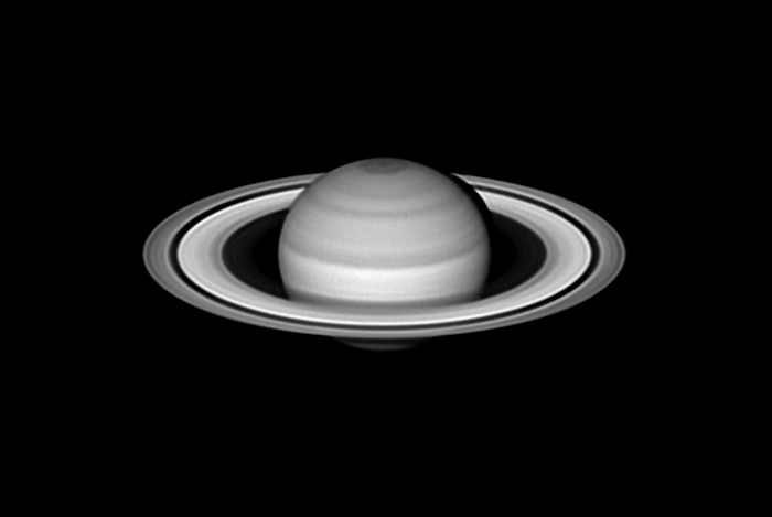 Saturn as seen in May 2020