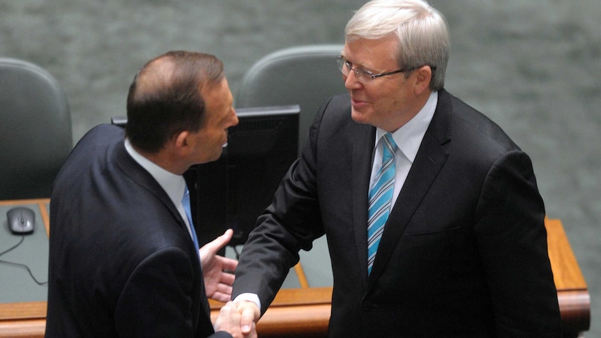 Unlike Kevin Rudd, Tony Abbott knows he cannot win through sheer force of will and popularity.