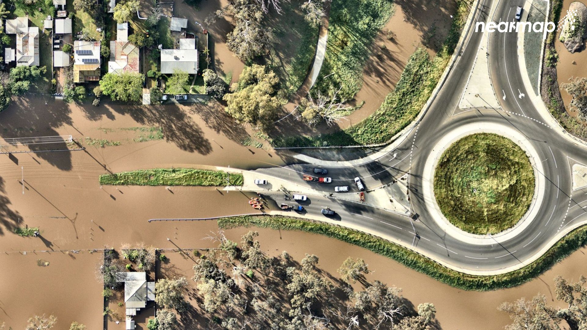 Echuca roundabout after