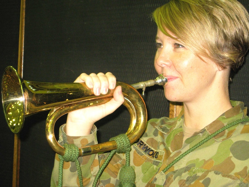 Trumpeter, Louise Horwood, Australian Army Band Sydney