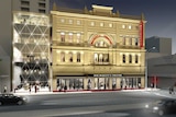 Artist's impression of Her Majesty's Theatre redevelopment in Adelaide.