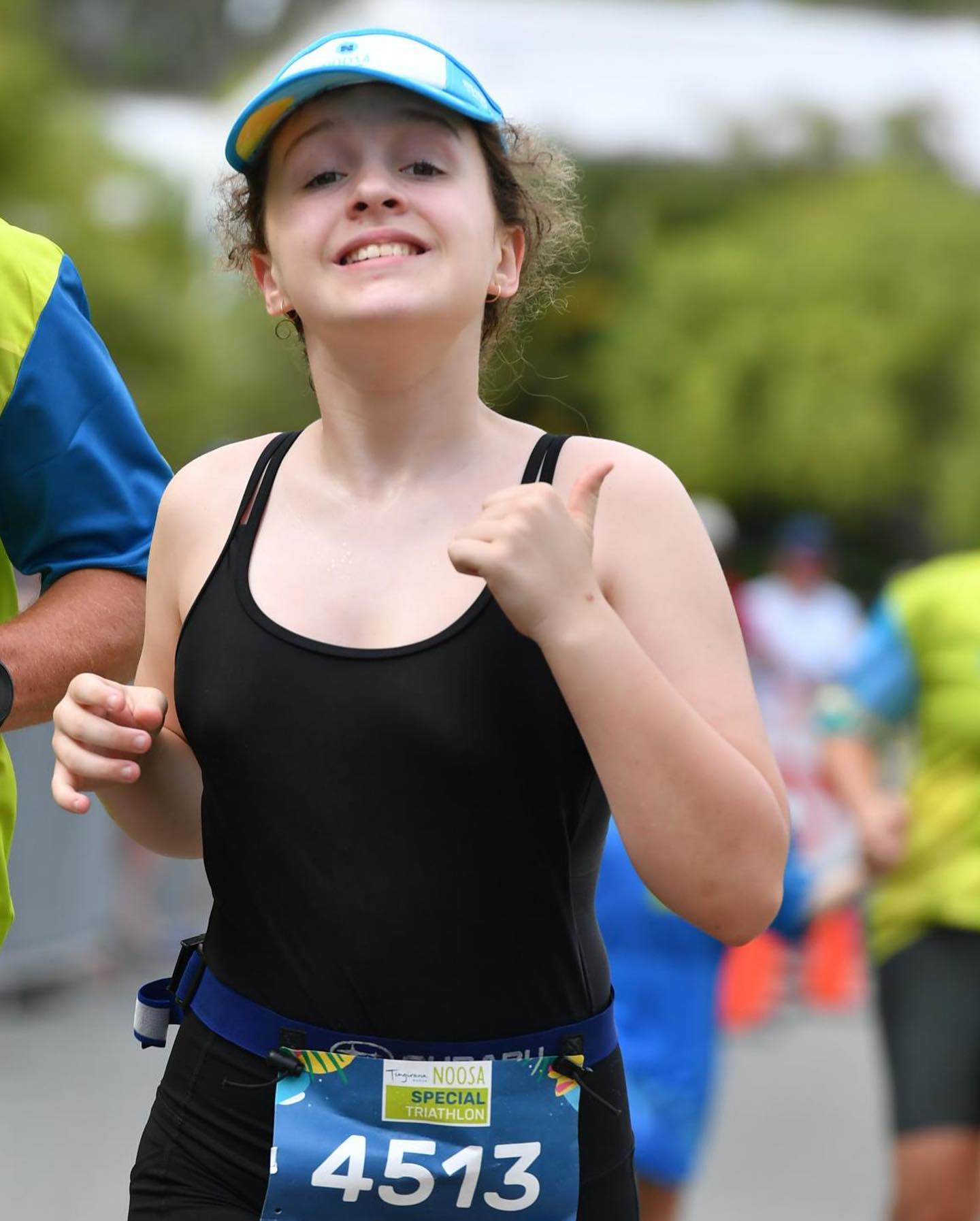 Charlotte Kanowski competing.