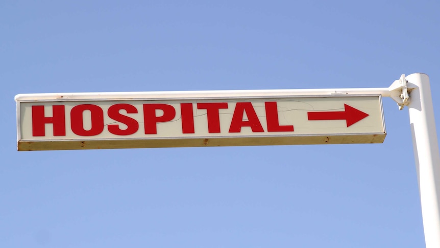 Old signage for Hillston Hospital