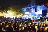 A Darwin Festival show at the Gardens Amphitheatre venue.