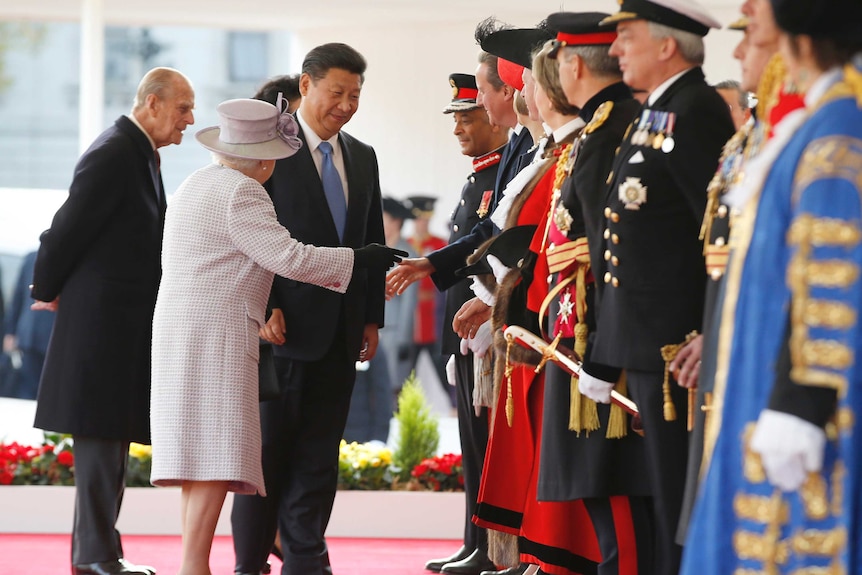 Xi Jinping in Britain