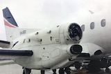 REX flight loses propeller