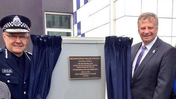Red faces over misspelt town name at new police station