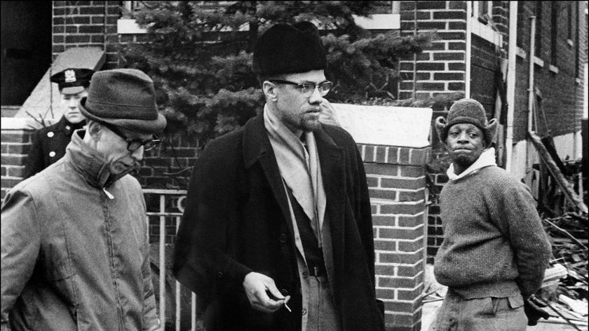 Archive photo of Malcolm X