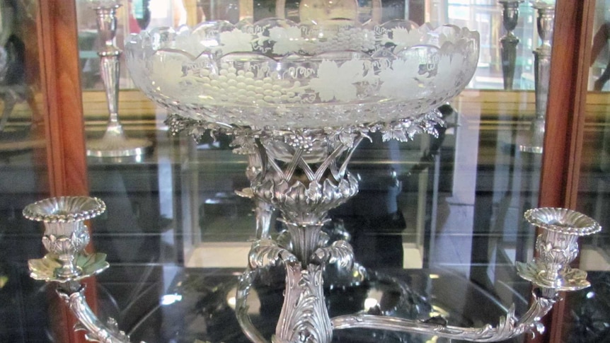 The Gouger epergne at Ayers House