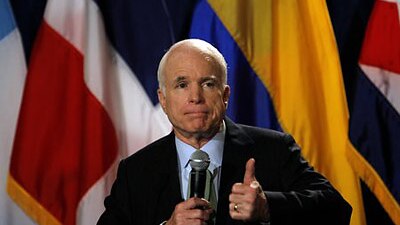 Republican Presidential candidate, John McCain