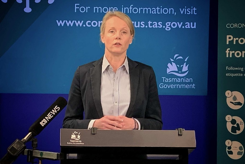 Tasmanian Health Minister Sarah Courtney.