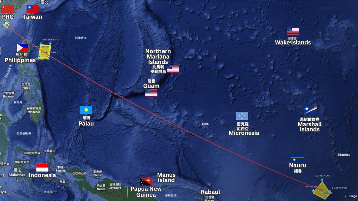 Live: Chinese missile test appeared to land near Nauru, Taiwan says