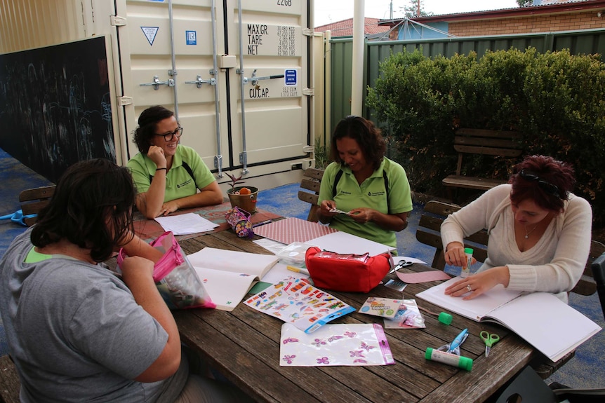 There are an emerging set of services for Aboriginal mums in Tamworth, like the Dhiiyaan playgroup run by Katie Thompson.