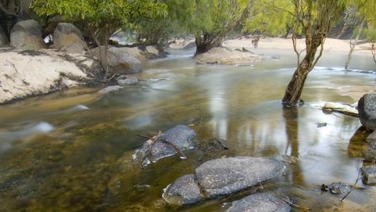 The Archer River rapids on Cape York, Queensland.
